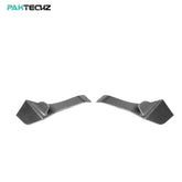 PAKTECHZ Carbon Fiber Rear Side Splitters for Ferrari F8 Tributo / Spider